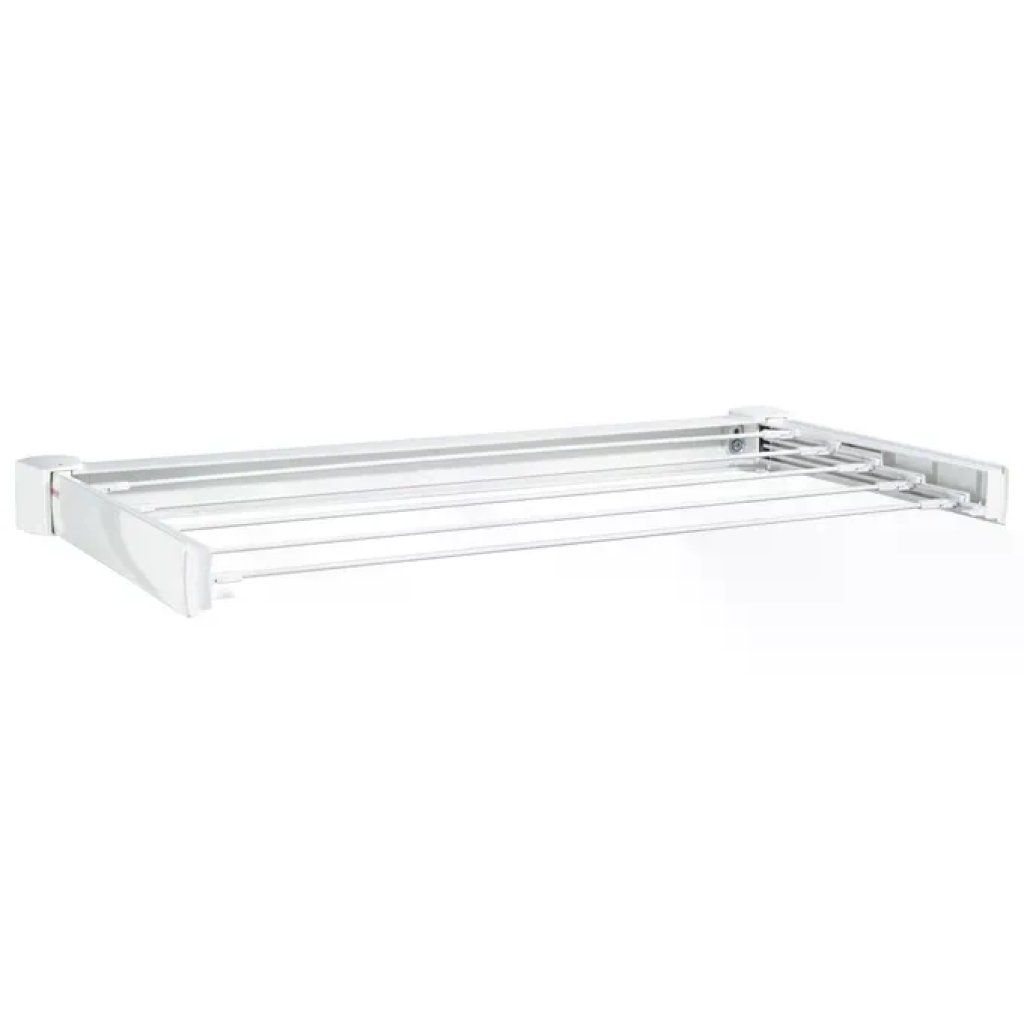Leifheit 83306 Telegant 30 Protect Stendibiancheria a Parete Pieghevole 5 Bracci 3 m colore Bianco
