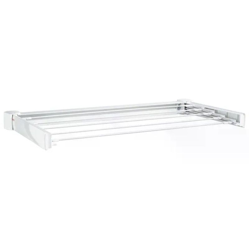 Leifheit 83306 Telegant 30 Protect Stendibiancheria a Parete Pieghevole 5 Bracci 3 m colore Bianco