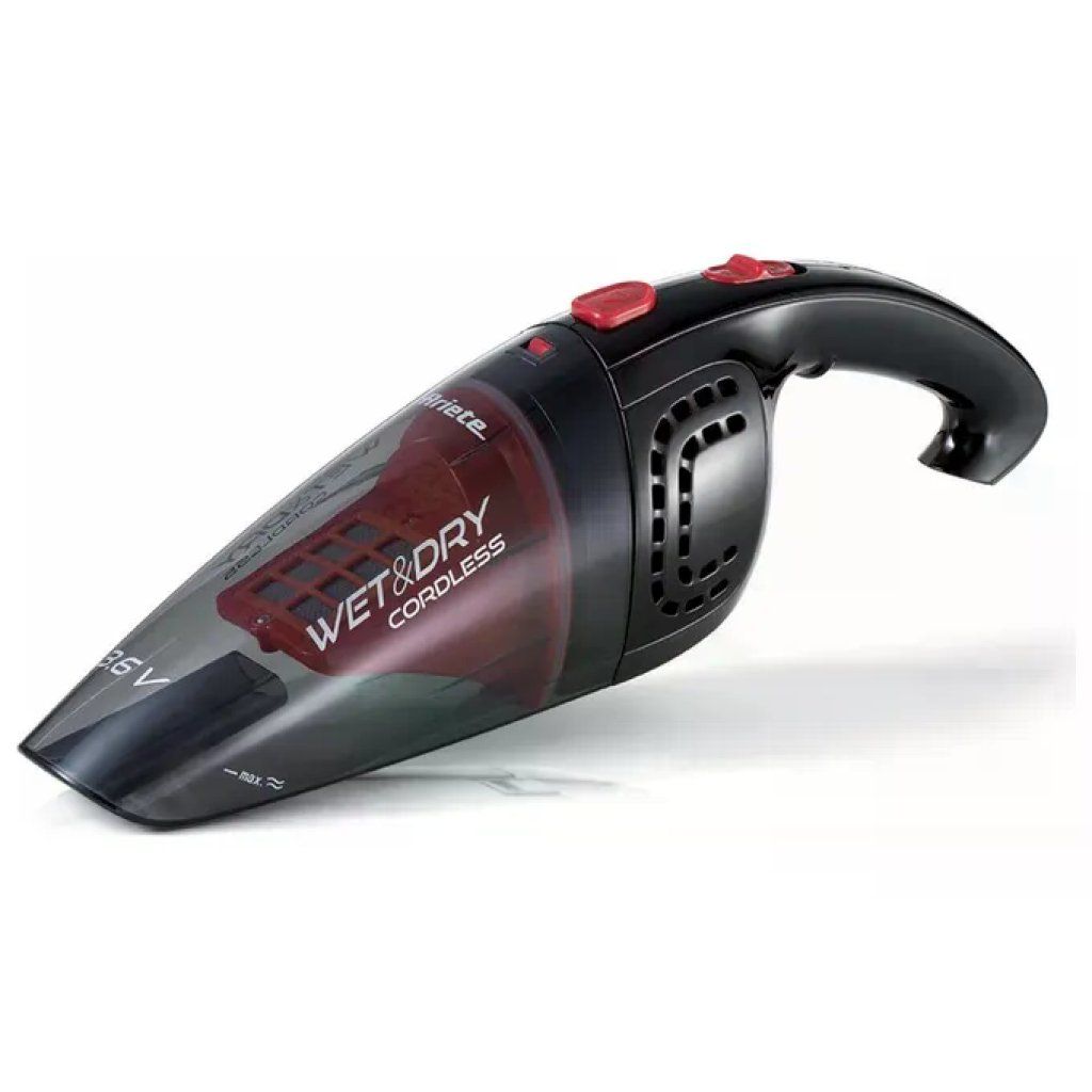 Ariete 2474 Aspirabriciole Wet and Dry Cordless Senza Sacchetto 0,4 L Autonomia 12 min colore Nero Viola