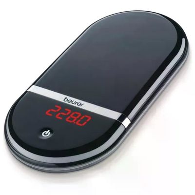 Beurer KS36 Bilancia da Cucina di Precisione 2 Kg 0,1 g Display LED Funzione Tara colore Nero