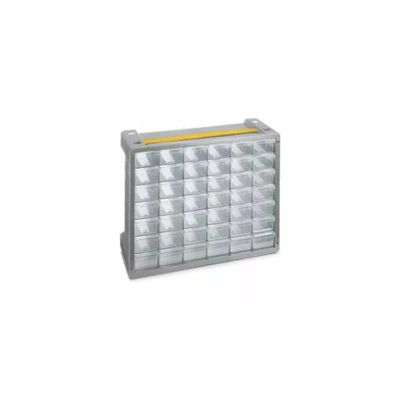 Terry 1002304 Poker Cassettiera Portaminuterie 42 scomparti con Maniglia colore Grigio Trasparente Terry 1002304 Poker Cassettiera Portaminuterie 42 scomparti con Maniglia colore Grigio Trasparente