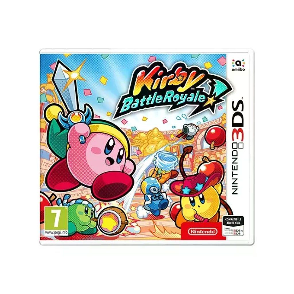 Nintendo 3DS KIRBY BATTLE ROYALE Gioco Nintendo 3DS e 2DS Arcade Multiplayer PEGI 7 Single Nintendo 3DS KIRBY BATTLE ROYALE Gioco Nintendo 3DS e 2DS Arcade Multiplayer PEGI 7 Single