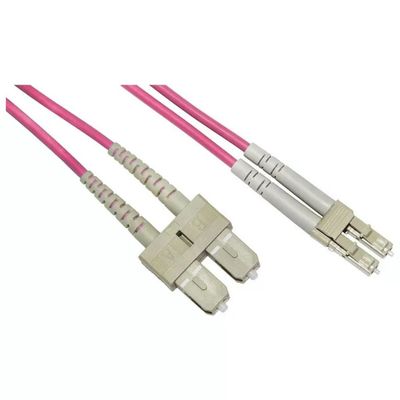 Link LKLCSC4520 Cavo Fibra Ottica LC SC Multimode Duplex OM4 50-125 micron 20 m colore Viola