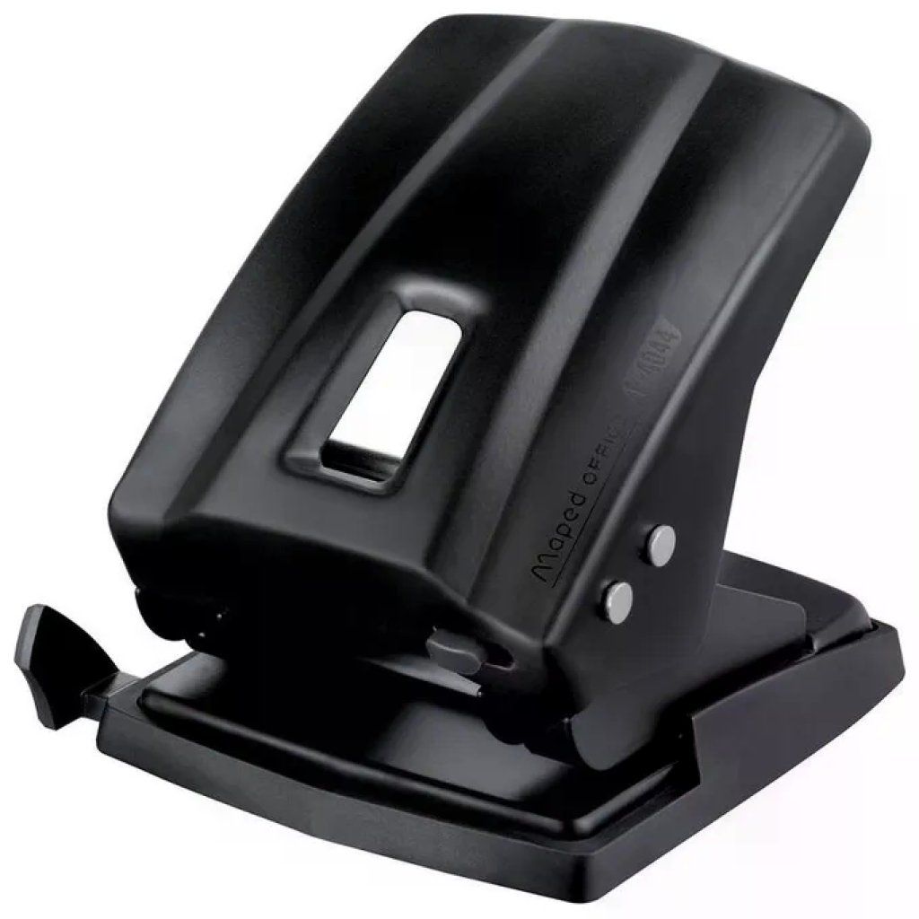 Maped Essentials 404411 – Perforatore nero per 45 fogli Maped Essentials 404411 – Perforatore nero per 45 fogli