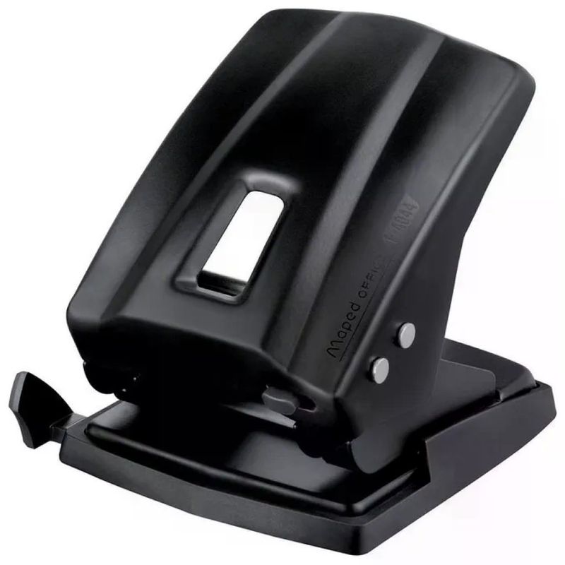 Maped Essentials 404411 – Perforatore nero per 45 fogli