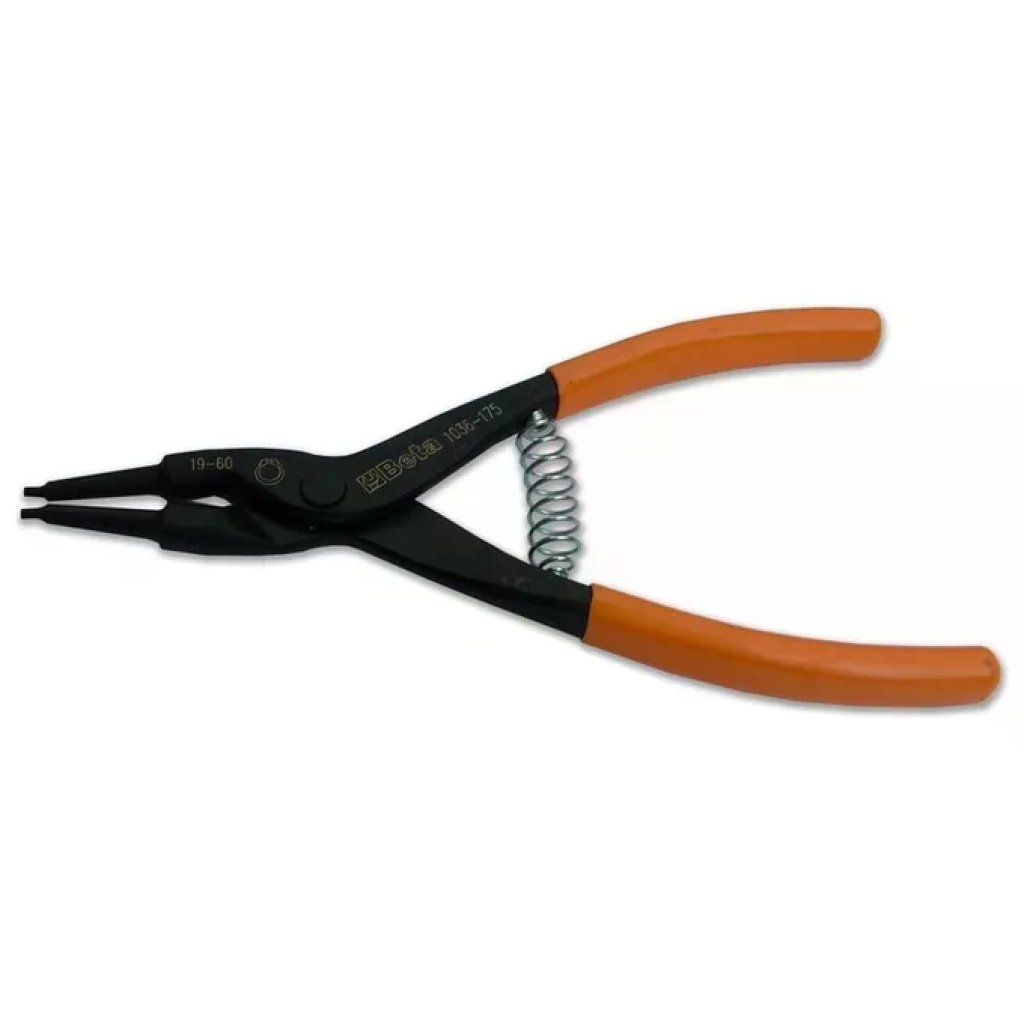 Beta 1036 Pinza Seeger per Anelli Esterni, Becchi Dritti, 140 mm Beta 1036 Pinza Seeger per Anelli Esterni, Becchi Dritti, 140 mm