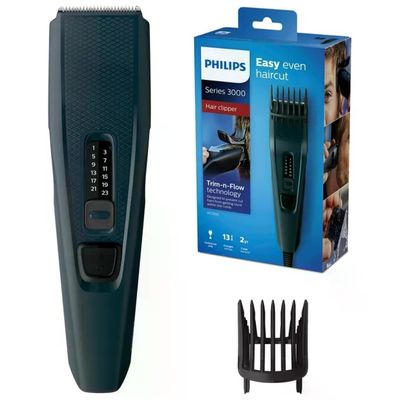 Philips HC3505-15 Hairclipper Series 3000 Tagliacapelli lame acciaio inox DualCut 13 lunghezze 0