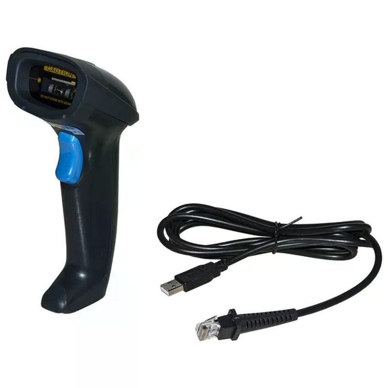 Link LKLET12 Lettore Codici a Barre CCD USB 1D 270 scansioni-s Plug and Play colore Nero