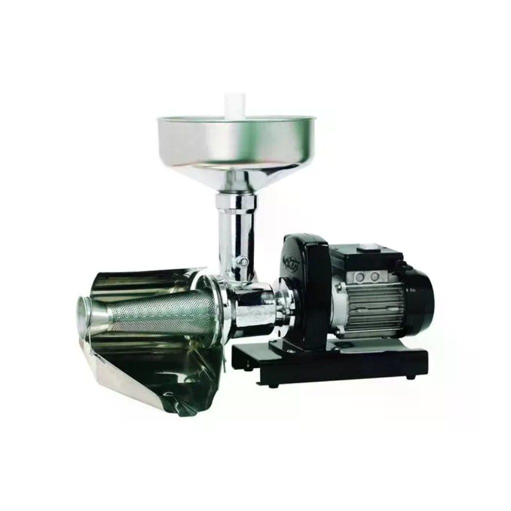 ALA 2000 Pavi SM5-113 Spremipomodoro Elettrico con Motoriduttore 370 W 250 Kg-h Inox Made in Italy