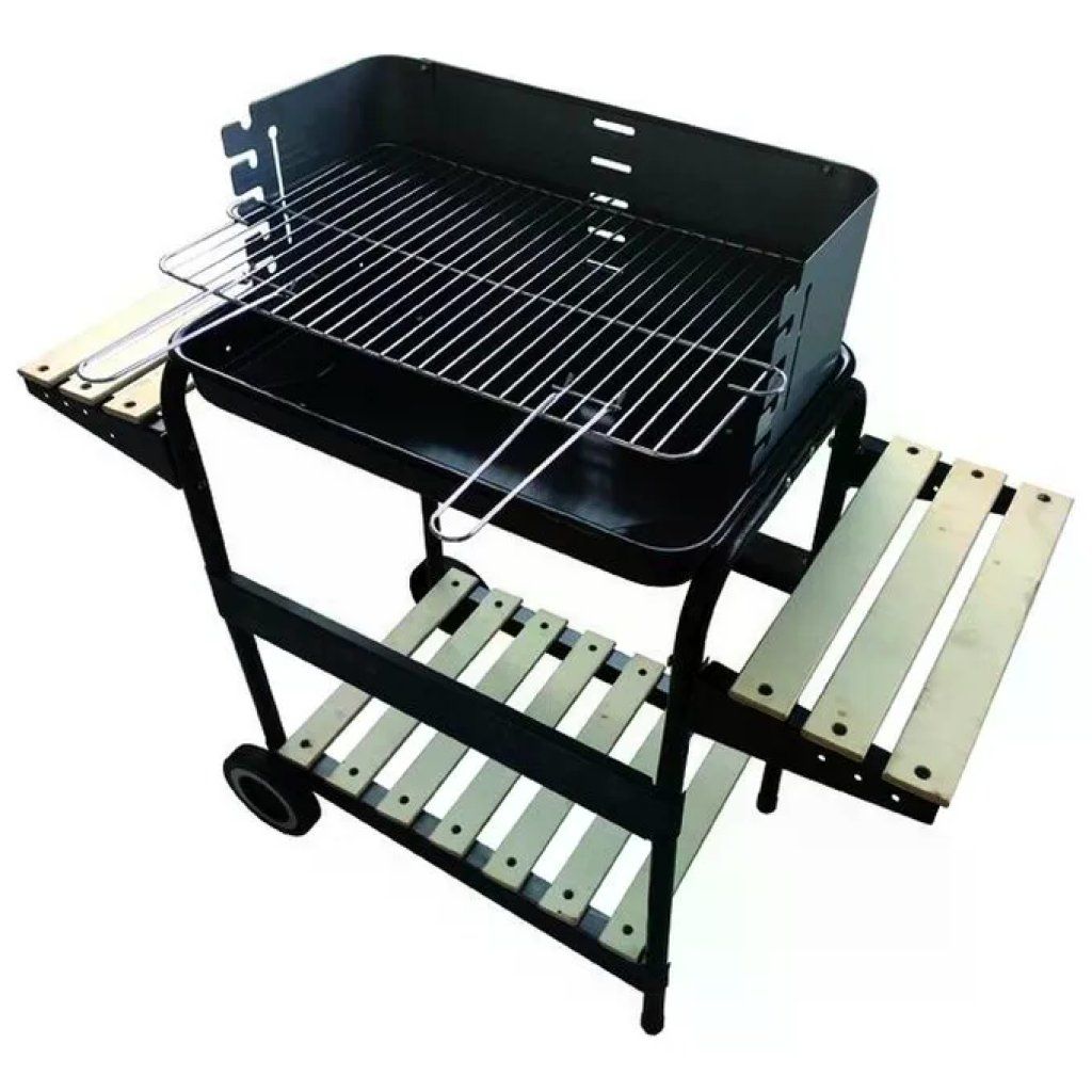 VIGOR-BLINKY BLINKY 7879025 Barbecue a carbone con piano cottura 58x37 cm griglia cromata regolabile 3 ripiani VIGOR-BLINKY BLINKY 7879025 Barbecue a carbone con piano cottura 58x37 cm griglia cromata regolabile 3 ripiani