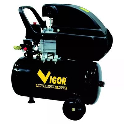 VIGOR-BLINKY Vigor VCA-24L Compressore d'aria 1 Cilindro Trasmissione Diretta 1.5 kW 8 bar Serbatoio 24 L VIGOR-BLINKY Vigor VCA-24L Compressore d'aria 1 Cilindro Trasmissione Diretta 1.5 kW 8 bar Serbatoio 24 L