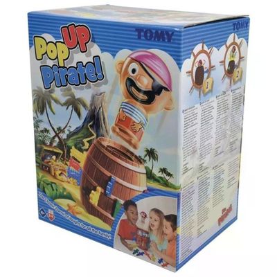 Rocco Giocattoli T7028IT Pirata Pop Up Gioco di Abilita' per Bambini e Famiglie con 24 Spade Colorate 2