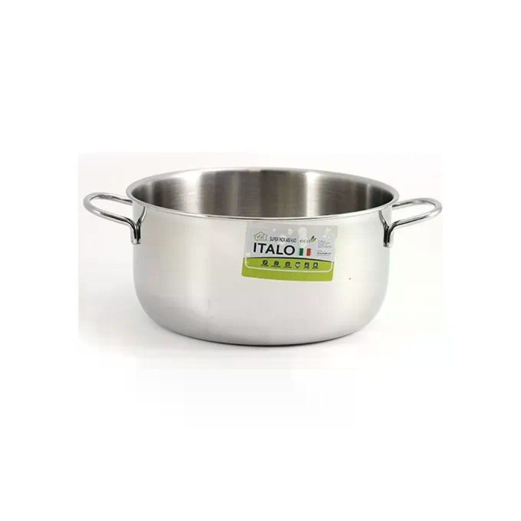 SACIM SCM630B30 Italo Casseruola Fonda 30 cm Adatta a Tutti i Piani Cottura Inclusa Induzione Acciaio SACIM SCM630B30 Italo Casseruola Fonda 30 cm Adatta a Tutti i Piani Cottura Inclusa Induzione Acciaio
