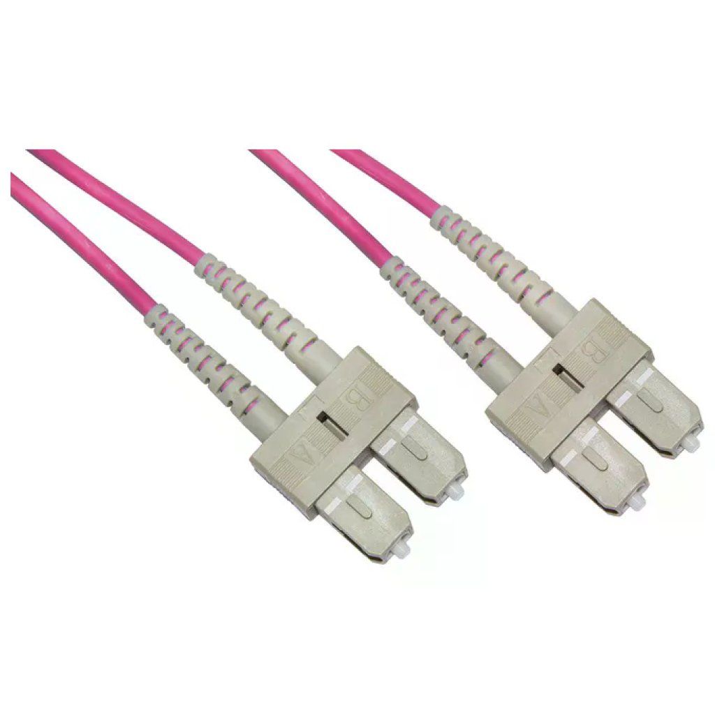 LINK LKSCSC4540 Cavo Fibra Ottica Multimode Duplex OM4 50-125 micron 40 mt colore Viola LINK LKSCSC4540 Cavo Fibra Ottica Multimode Duplex OM4 50-125 micron 40 mt colore Viola