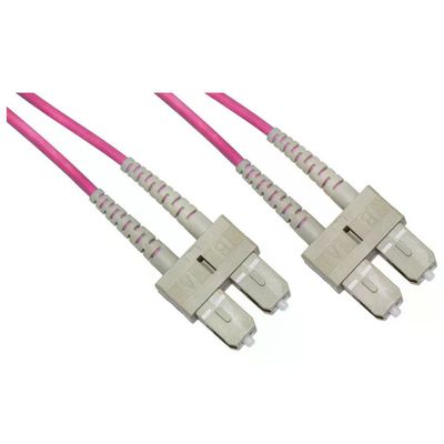 LINK LKSCSC4540 Cavo Fibra Ottica Multimode Duplex OM4 50-125 micron 40 mt colore Viola LINK LKSCSC4540 Cavo Fibra Ottica Multimode Duplex OM4 50-125 micron 40 mt colore Viola