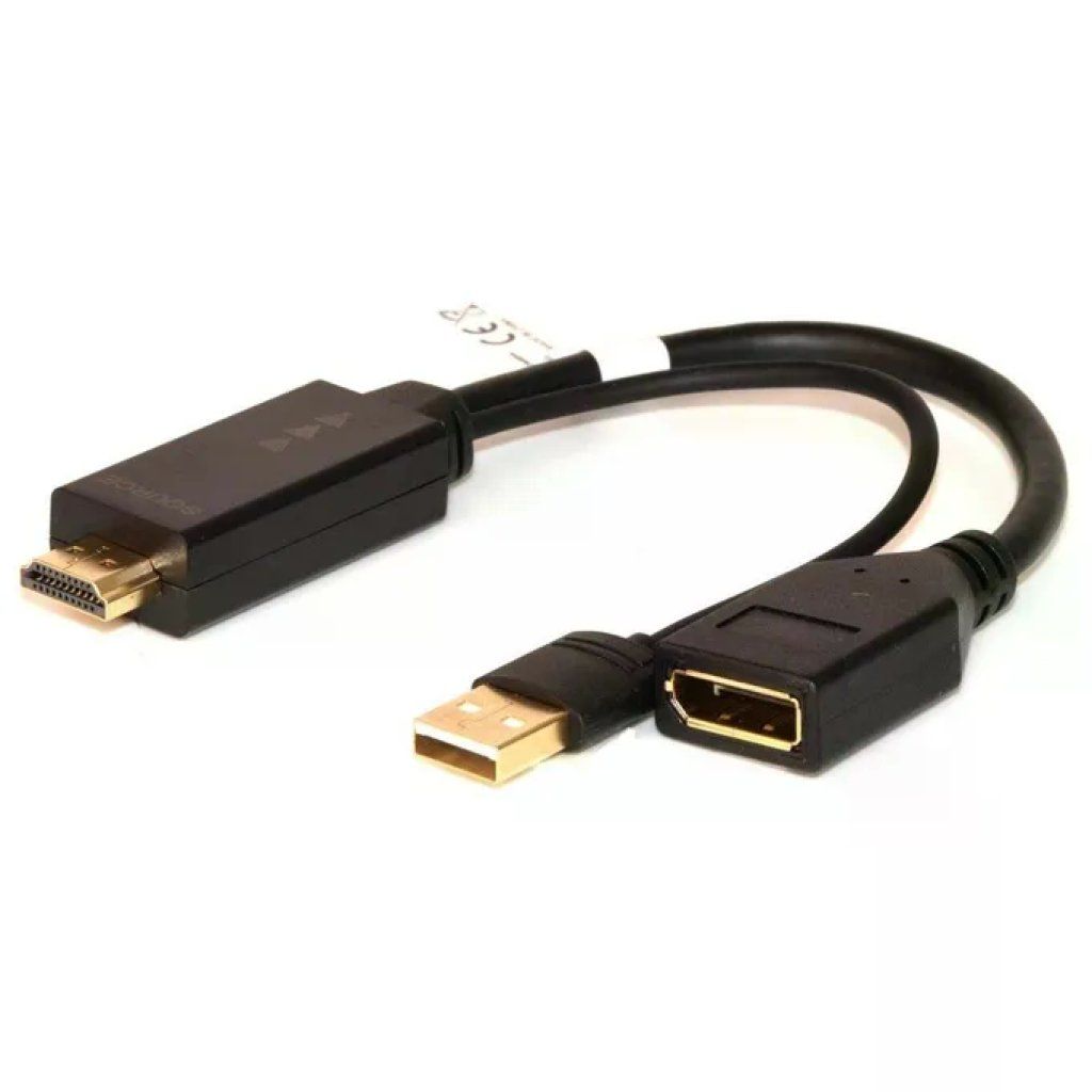 Link LKADAT202 Adattatore Video Attivo HDMI Maschio DisplayPort 1 Link LKADAT202 Adattatore Video Attivo HDMI Maschio DisplayPort 1