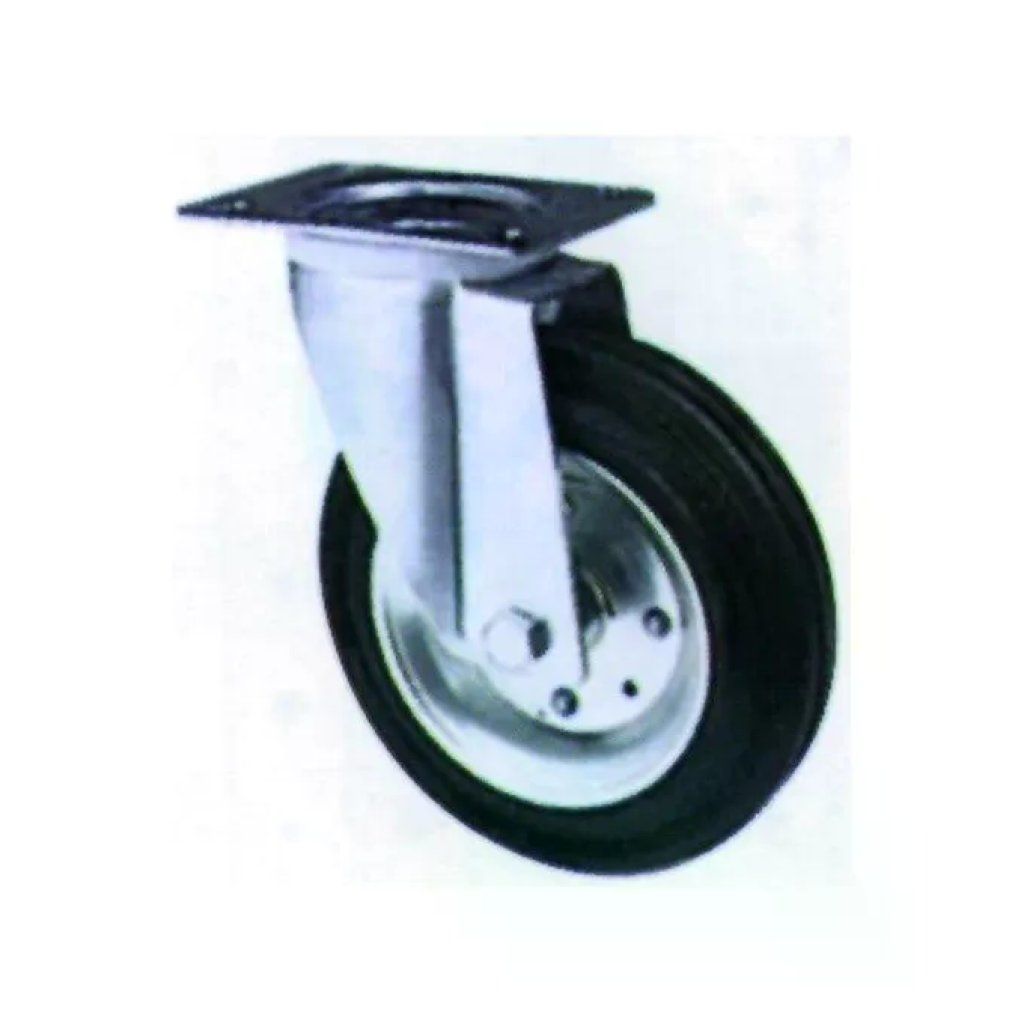 VIGOR-BLINKY Blinky Ruote Gommate Base Girevole 160X38Mm