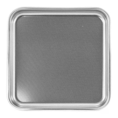 Steelpan 110513 Teglia da Forno Quadrata Bassa in Acciaio Inox 18