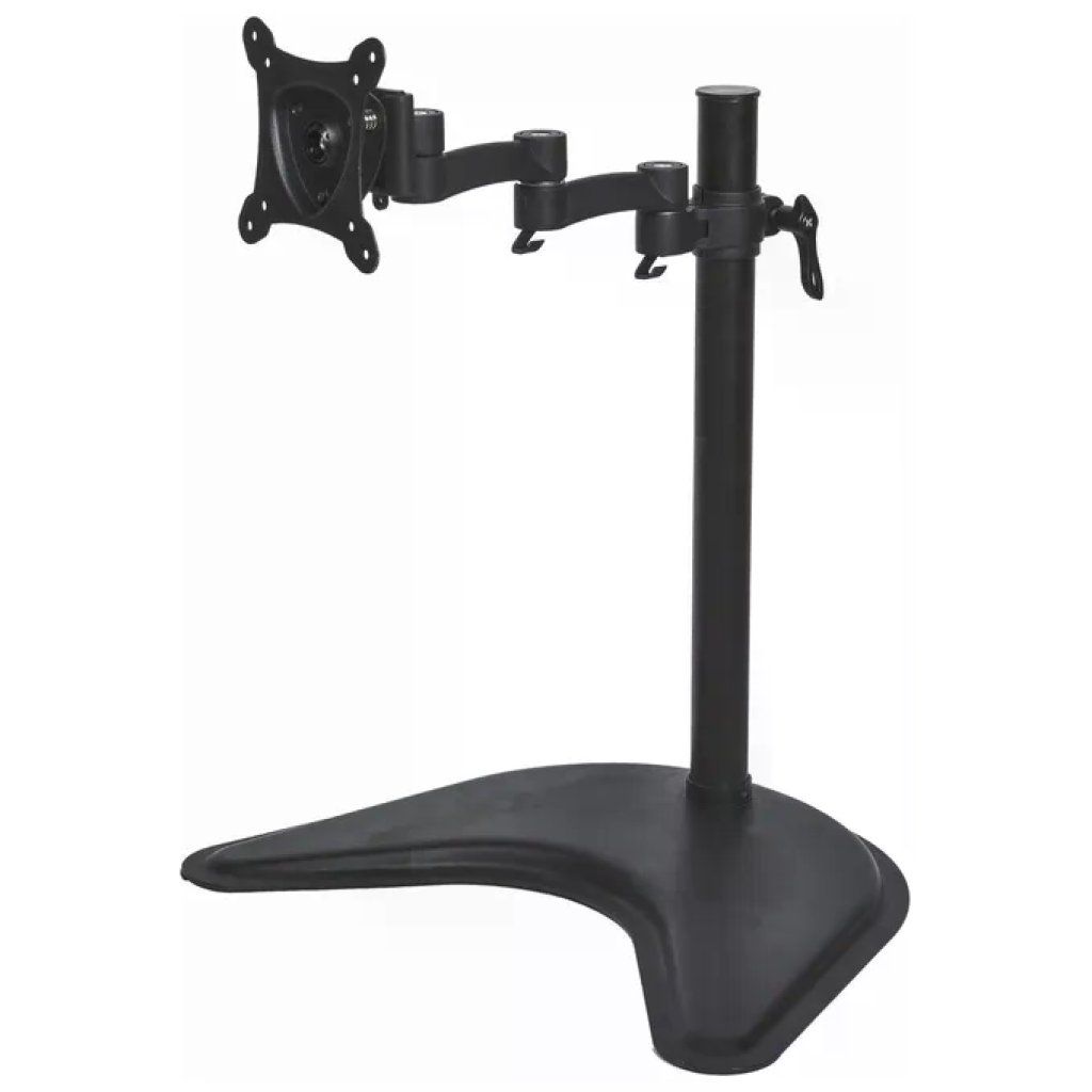 Link LKBR37 Braccio da Tavolo con Base per Monitor 13'' 27'' 3 Snodi VESA 75x75 100x100 fino a 15 Kg