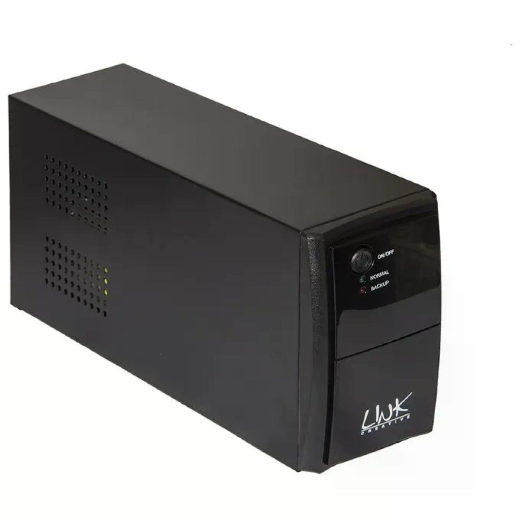 Link LKUPS800 Gruppo di Continuita' UPS Line Interactive 800VA 480W 2 Prese IEC C13 AVR Batteria 12V