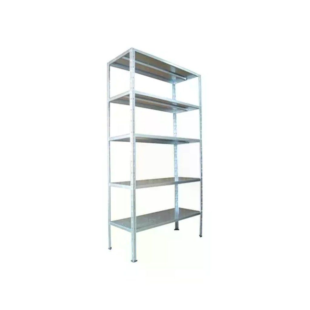 VIGOR-BLINKY Prometal SIZ Scaffale Componibile in Metallo Ad Incastro 5 Ripiani 100x40 cm Capacita' 80 Kg