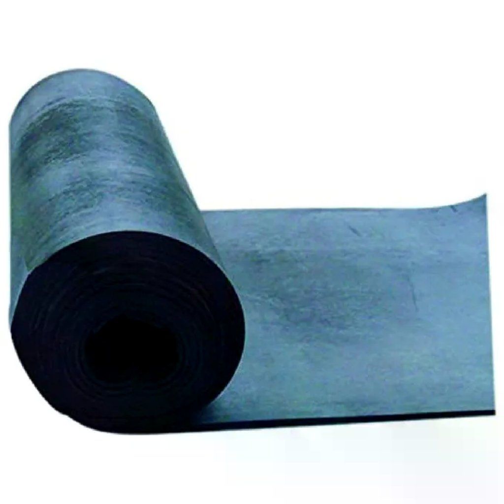 Vigor-Blinky 188015 Lastre Gomma Nera Rotolo SBR 5 m altezza 150 cm spessore 4 mm colore Nero