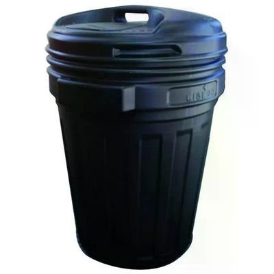 VIGOR-BLINKY Bidoni Immondizia Hdpe Nero Coperchio Vite Lt. 70 VIGOR-BLINKY Bidoni Immondizia Hdpe Nero Coperchio Vite Lt. 70