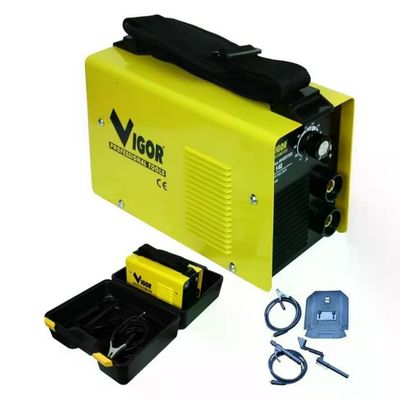 VIGOR-BLINKY Vigor 53550-20 Inverter Saldatrice 140 Corrente Saldatura 5-160 A Elettrodi 1,5-2,5 mm Peso 4