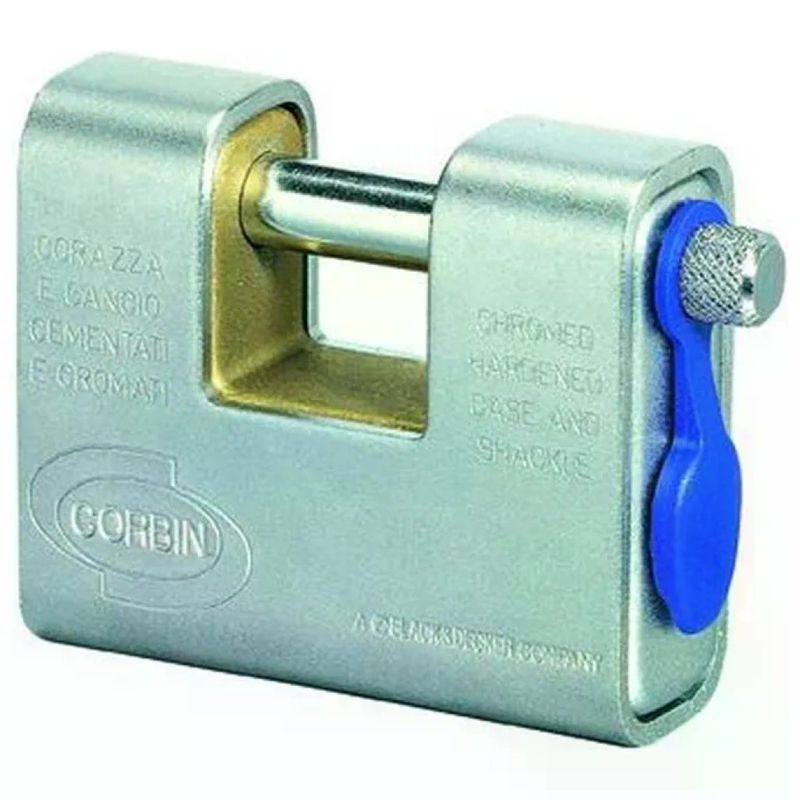 Corbin PL21190 Lucchetto Corazzato per Serrande 90 mm Corbin PL21190 Lucchetto Corazzato per Serrande 90 mm