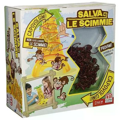Mattel Games 52563 Salva le Scimmie Gioco da Tavolo Abilita' 2