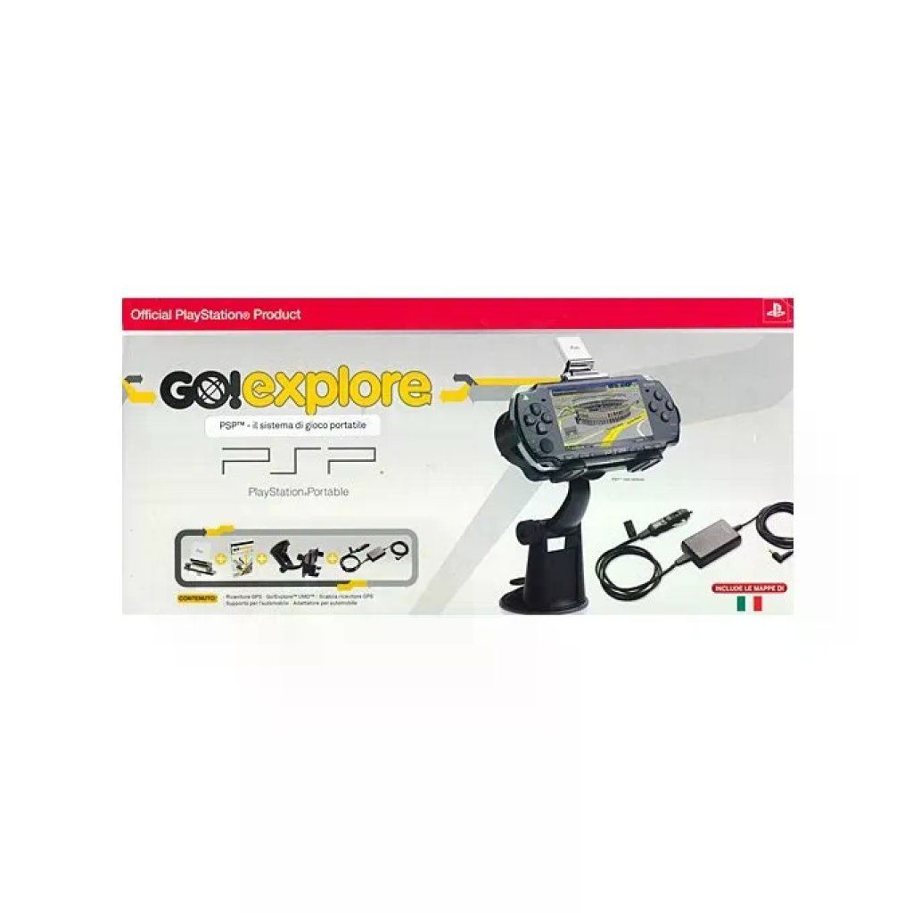 Sony 9926757 Kit GPS Go! Explore per PSP Ricevitore GPS Software Navigazione Caricatore Auto Porta GPS Sony 9926757 Kit GPS Go! Explore per PSP Ricevitore GPS Software Navigazione Caricatore Auto Porta GPS
