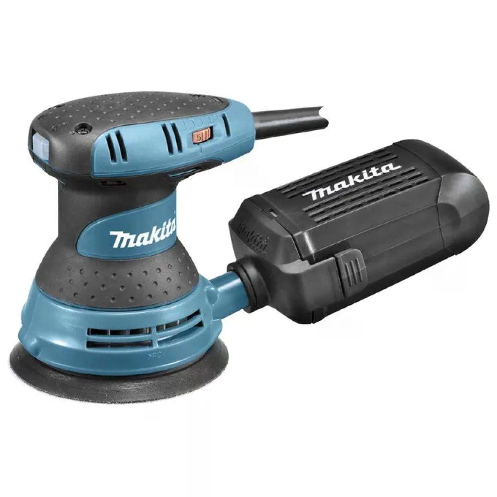 Makita BO5031K Levigatrice Orbitale 300 W Velocita' Variabile 125 mm con Aspirazione Integrata colore Makita BO5031K Levigatrice Orbitale 300 W Velocita' Variabile 125 mm con Aspirazione Integrata colore
