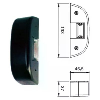 Iseo 5680000 Incontro Elettrico Maniglione Antipanico Serie Idea Base Push 12V AC DC 15W colore Nero Iseo 5680000 Incontro Elettrico Maniglione Antipanico Serie Idea Base Push 12V AC DC 15W colore Nero
