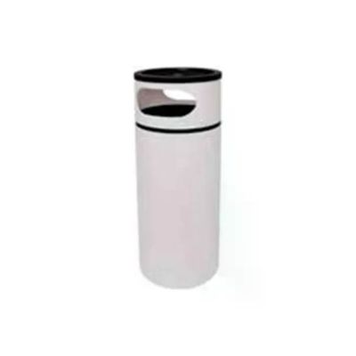 Giganplast GPS590970 Cigar Super Portacenere con Gettacarte Piatto Ignifugo Removibile 25x70 cm colore Bianco