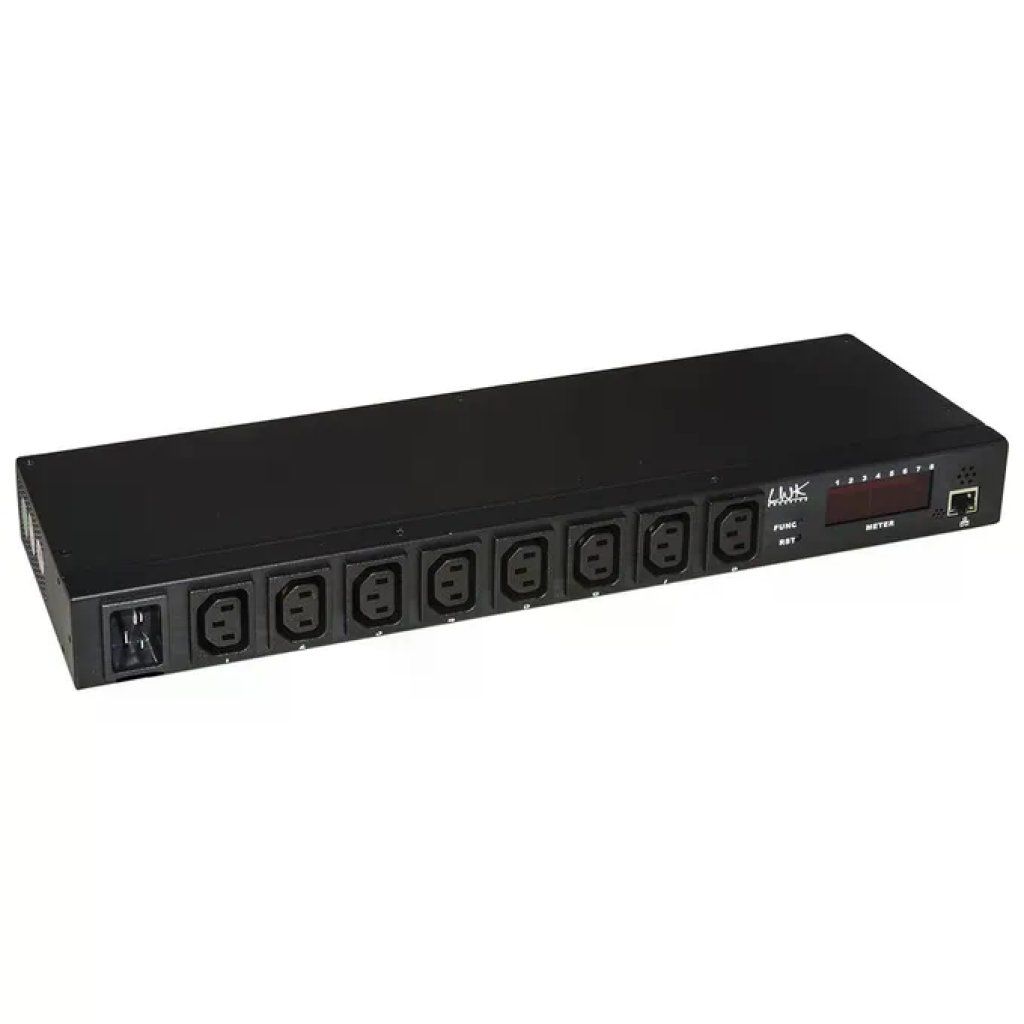 Link Accessori LK10063 Barra di Alimentazione 8 Prese IEC C13 con Controllo Remoto via IP Display Link Accessori LK10063 Barra di Alimentazione 8 Prese IEC C13 con Controllo Remoto via IP Display