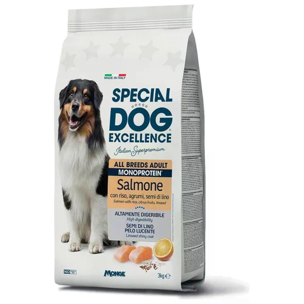 Monge Alimento Cani All Breeds Salmone 3kg Monge Alimento Cani All Breeds Salmone 3kg