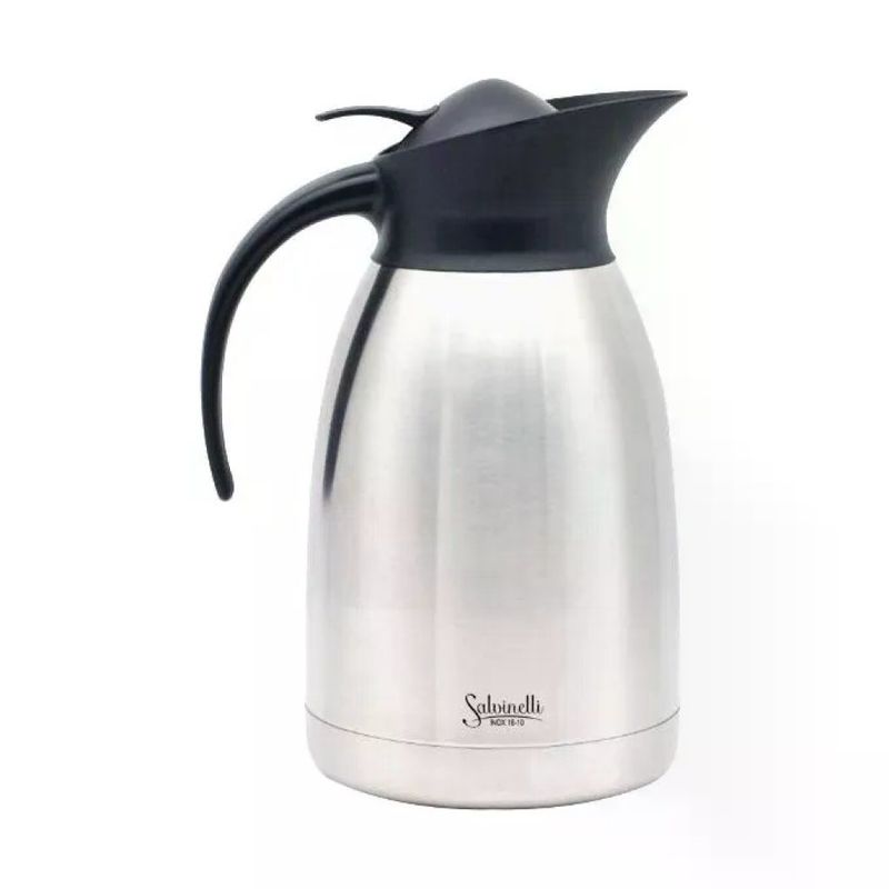 Salvinelli Caraffa Termica in Acciaio Inox 18/10, 2 L