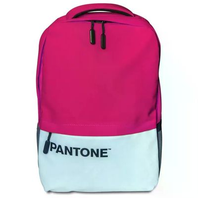 Pantone PT-BK198P Zaino per Notebook 15.6'' 3 Scomparti Interfaccia USB Porta PC colore Rosa