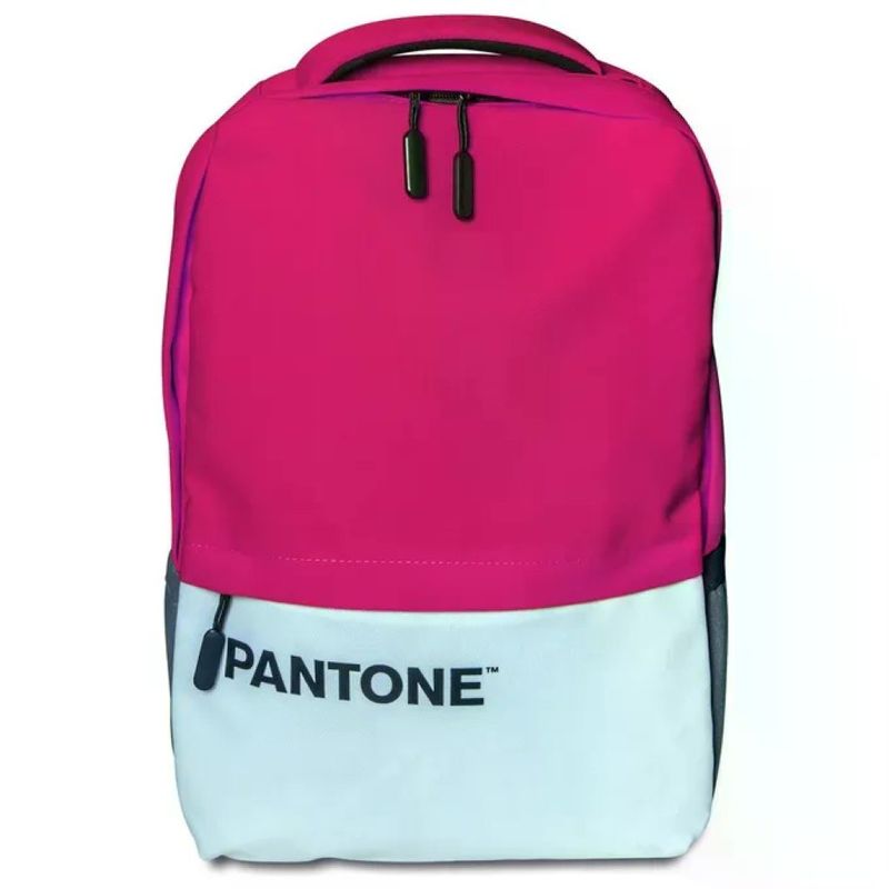 Pantone PT-BK198P Zaino per Notebook 15.6'' 3 Scomparti Interfaccia USB Porta PC colore Rosa