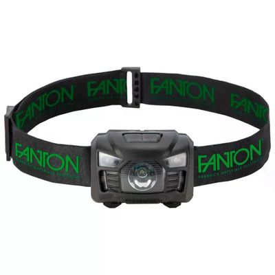 FANTON 62569 Torcia a Fascia con Sensore di Movimento e Luce Rossa Ricaricabile via USB 100 lm IP44
