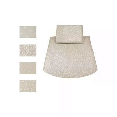 Baby Idea 30100 Set Culla Avvicinamento 4 Pezzi con Piumino in Cotone Certificato Oeko Tex Standard 100