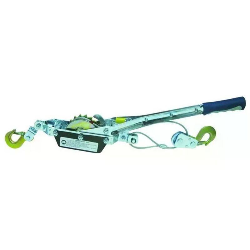 VIGOR-BLINKY Vigor 4966010 Paranco per Trazione con Fune Metallica 500 Kg Diametro 5 mm Lunghezza 3 mt colore