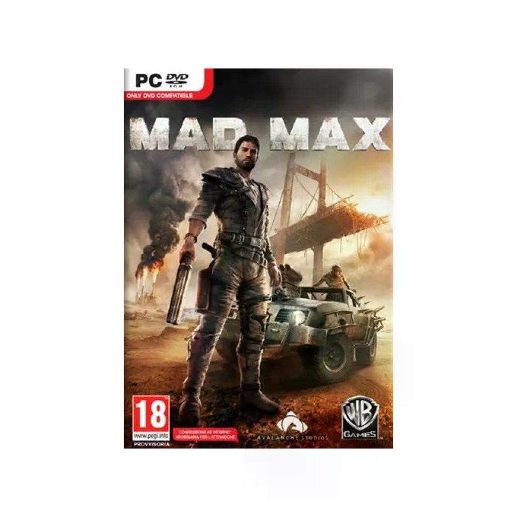 Warner Bros Mad Max Gioco PC Azione Open World Edizione Standard PEGI 18 Supporto Fisico DVD Multilingua Warner Bros Mad Max Gioco PC Azione Open World Edizione Standard PEGI 18 Supporto Fisico DVD Multilingua