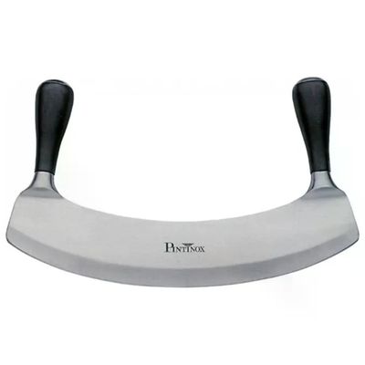 PINTINOX 227725016 Mezzaluna Professionale in Acciaio Inossidabile Lama 26 cm colore Nero PINTINOX 227725016 Mezzaluna Professionale in Acciaio Inossidabile Lama 26 cm colore Nero