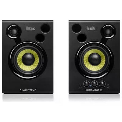 Hercules 4780886 DJMonitor 42 Coppia Monitor da Studio Attivi 40W RCA 3.5mm colore Nero Hercules 4780886 DJMonitor 42 Coppia Monitor da Studio Attivi 40W RCA 3.5mm colore Nero