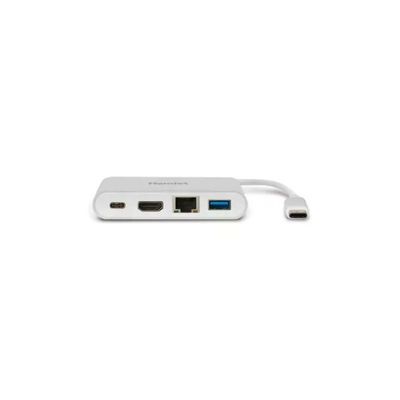 Hamlet Adattatore Grafico Usb 3840x2160 Pixel Bianco Hamlet Adattatore Grafico Usb 3840x2160 Pixel Bianco