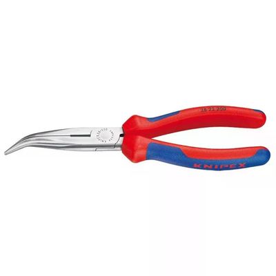 Knipex 26 22 200 Pinza a becchi di cicogna con tronchese acciaio al vanadio forgiato lunghezza 200 mm