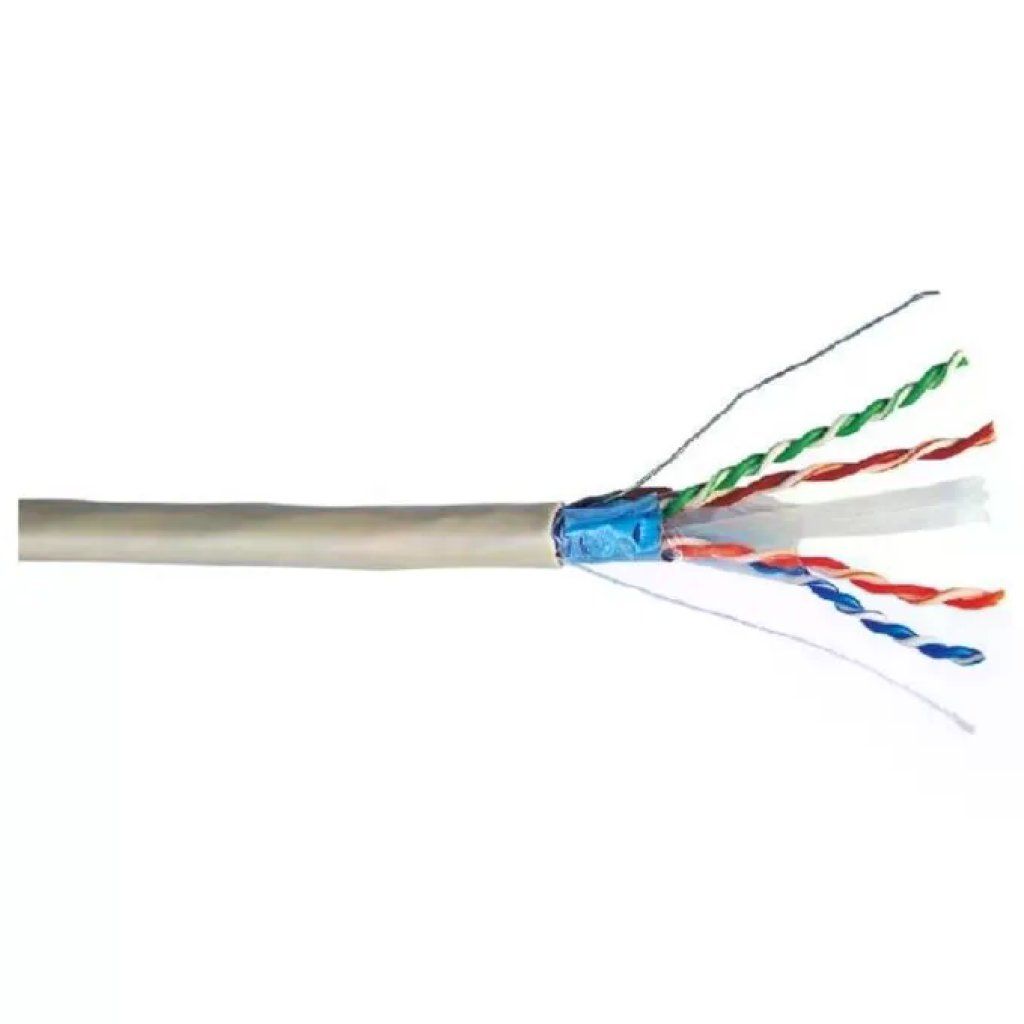 LINK LK305F6E Cavo di rete schermato FTP Cat.6 305 m guaina LSZH colore Grigio LINK LK305F6E Cavo di rete schermato FTP Cat.6 305 m guaina LSZH colore Grigio