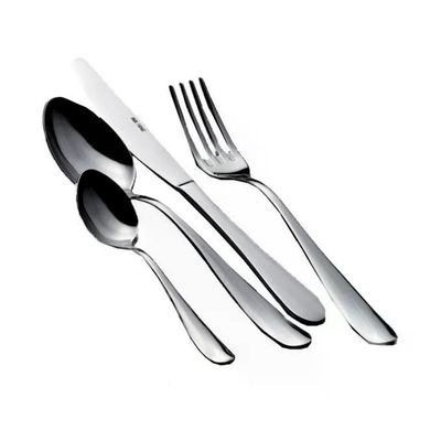 Salvinelli Cucchiaio da Tavola in Acciaio 18-10 12 Pezzi Twist Salvi