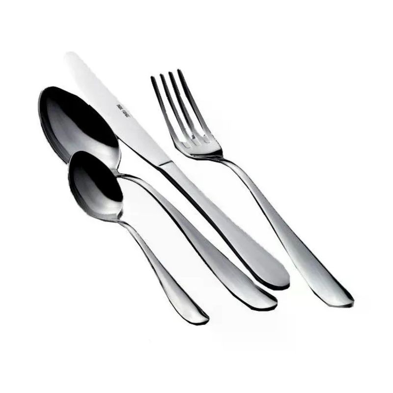 Salvinelli Cucchiaio da Tavola in Acciaio 18-10 12 Pezzi Twist Salvi